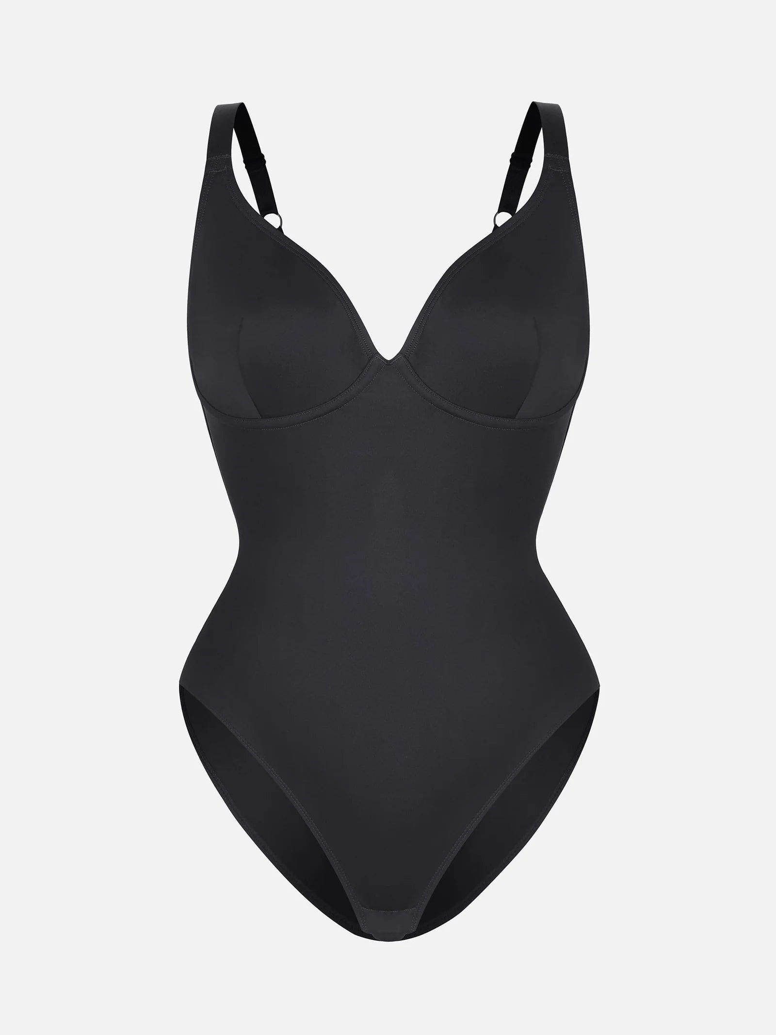 V-Neck Tummy Control Sculpt Bodysuit